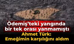 Ödemiş’teki yangında bir tek orası yanmamıştı Ahmet Türk: Emeğimin karşılığını aldım