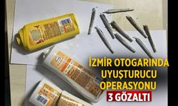 İzmir Otogarında uyuşturucu operasyonu 3 gözaltı