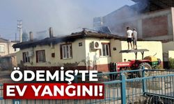 Ödemiş’te Ev Yangını