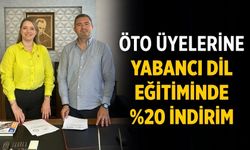 ÖTO ÜYELERİNE YABANCI DİL EĞİTİMİNDE %20 İNDİRİM
