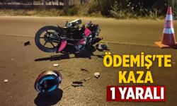 Ödemiş'te Kaza 1 Yaralı
