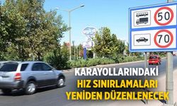 Karayollarındaki hız sınırlamaları yeniden düzenlenecek