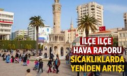 İlçe ilçe hava raporu Sıcaklıklarda yeniden artış!