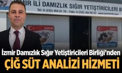 İzmir Damızlık Sığır Yetiştiricileri Birliği’nden Çiğ Süt Analizi Hizmeti