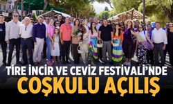 Tire İncir ve Ceviz Festivali’nde coşkulu açılış