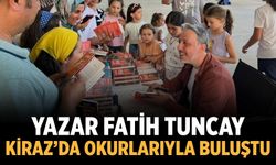 Yazar Fatih Tuncay, Kiraz’da Okurlarıyla Buluştu