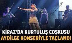 Kiraz’da Kurtuluş Coşkusu Aydilge Konseriyle Taçlandı
