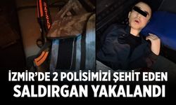 İzmir’de 2 polisimizi şehit eden saldırgan yakalandı