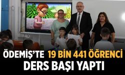 Ödemiş’te 19 bin 441 öğrenci ders başı yaptı