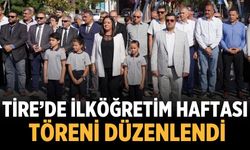 Tire’de İlköğretim Haftası Töreni Düzenlendi