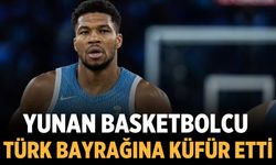 Yunan basketbolcu, Türk bayrağına küfür etti