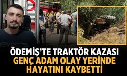 Ödemiş’te Traktör Kazası