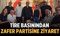 Tire basınından Zafer Partisine ziyaret