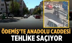 Ödemiş’te Anadolu Caddesi Tehlike Saçıyor
