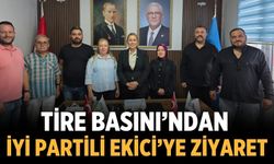 Tire Basını’ndan İYİ Partili Ekici’ye Ziyaret