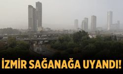 İzmir sağanağa uyandı!