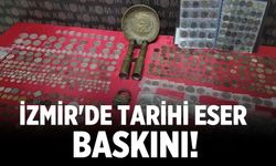 İzmir'de tarihi eser baskını!