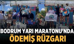 Bodrum Yarı Maratonu'nda Ödemiş Rüzgarı