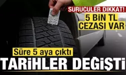 Zorunlu kış lastiği uygulamasında yeni tarih!