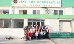 Muğla İl Tarım Müdürlüğü’nden Tire Süt Kooperatifi’ne Ziyaret