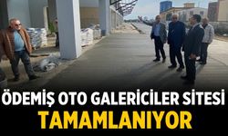 ÖDEMİŞ  OTO GALERİCİLER SİTESİ TAMAMLANIYOR