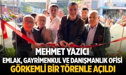 Mehmet Yazıcı Emlak, Gayrimenkul ve Danışmanlık ofisi Görkemli Bir Törenle Açıldı