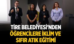 Tire Belediyesi’nden Öğrencilere İklim ve Sıfır Atık Eğitimi