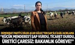 DP'li Güleç, "Küçük Menderes’i şap vurdu, ticaret durdu, üretici çaresiz: Bakanlık göreve!"
