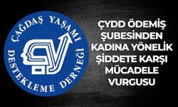 ÇYDD Ödemiş Şubesinden Kadına Yönelik Şiddete Karşı Mücadele Vurgusu