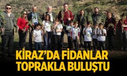 Kiraz’da Fidanlar Toprakla Buluştu