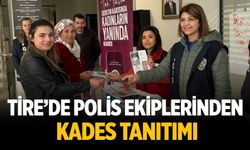 Tire’de Polis Ekiplerinden KADES Tanıtımı