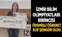 İzmir Bilim Olimpiyatları Birincisi Ödemişli Öğrenci Elif Şengür Oldu