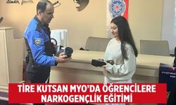 Tire Kutsan MYO’da Öğrencilere NARKOGENÇLİK Eğitimi