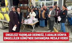 Engelsiz Yarınlar Derneği, 3 Aralık Dünya Engelliler Günü’nde Dayanışma Mesajı Verdi