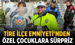 Tire İlçe Emniyeti’nden Özel Çocuklara Sürpriz