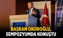 Başkan Okuroğlu, sempozyumda konuştu