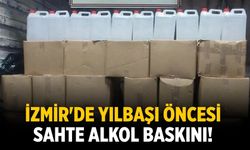 İzmir'de yılbaşı öncesi sahte alkol baskını!