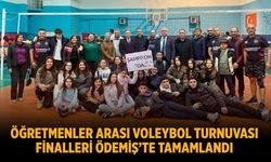 Öğretmenler Arası Voleybol Turnuvası Finalleri Ödemiş’te Tamamlandı