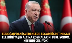 Erdoğan'dan işverenlere asgari ücret mesajı Ellerini taşın altına koymalarını bekliyorum. Kefenin cebi yok!