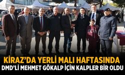 Kiraz’da Yerli Malı Haftasında DMD’li Mehmet Gökalp İçin Kalpler Bir Oldu
