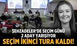 Şehzadeler'de seçim günü 2 aday yarışıyor Seçim ikinci tura kaldı!