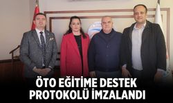 ÖTO Eğitime Destek Protokolü İmzalandı