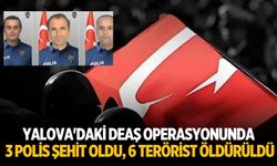Yalova'daki DEAŞ operasyonunda 3 polis şehit oldu, 6 terörist öldürüldü