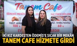 İki Kız Kardeşten Ödemiş’e Sıcak Bir Mekân Tanem Cafe Hizmete Girdi