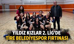 Yıldız Kızlar 2. Lig’de Tire Belediyespor Fırtınası