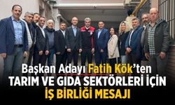 Başkan Adayı Fatih Kök’ten Tarım ve Gıda Sektörleri İçin İş Birliği Mesajı
