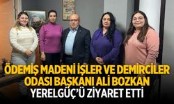 Ödemiş Madeni İşler ve Demirciler Odası Başkanı Ali Bozkan Yerelgüç’ü Ziyaret etti