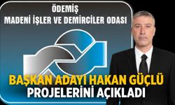 Başkan adayı Hakan Güçlü projelerini açıkladı