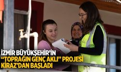 İzmir Büyükşehir’in “Toprağın Genç Aklı” projesi Kiraz’dan başladı