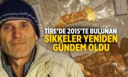 Tire’de 2015’te bulunan sikkeler yeniden gündem oldu